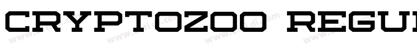 Cryptozoo Regular字体转换